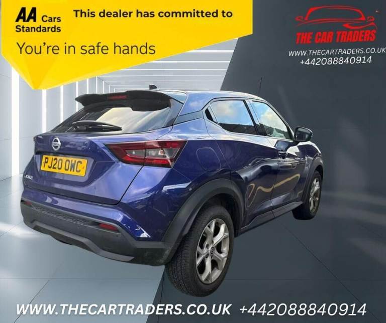 2020 Nissan Juke 1.0 DIG-T N-Connecta SUV 5dr Petrol DCT Auto Euro 6 (s/s) (114 ps) SUV Petrol Au...