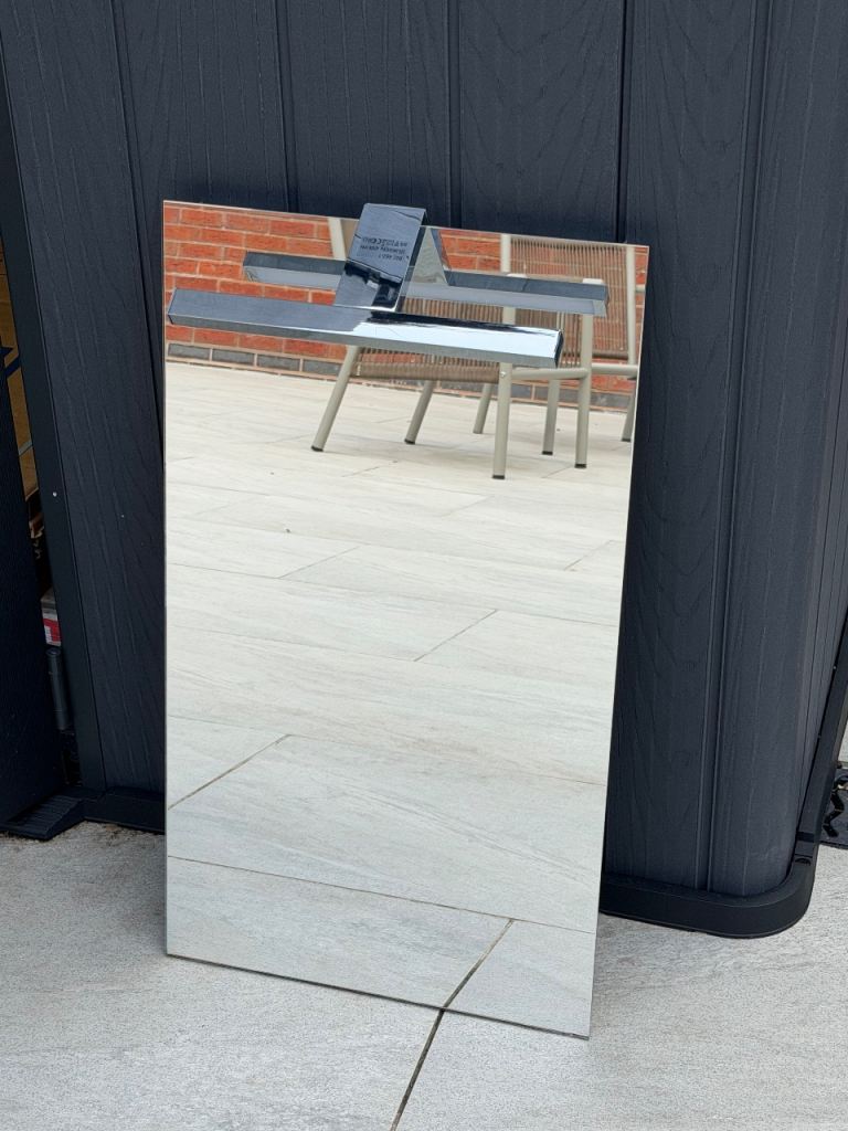 Dansani Frameless Mirror – Good Condition