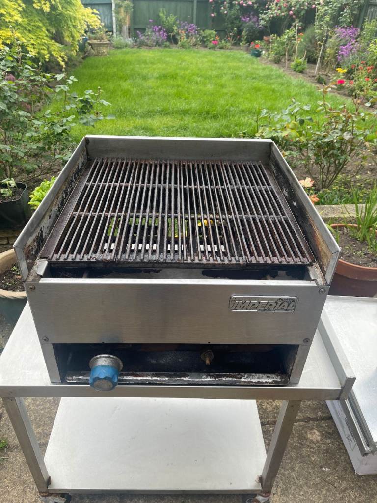 Italian Fryer ( Baron )  & Char Grill Lava rock