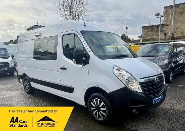 2019 Vauxhall Movano 2.3 CDTI H2 Van 130ps PANEL VAN DIESEL Manual