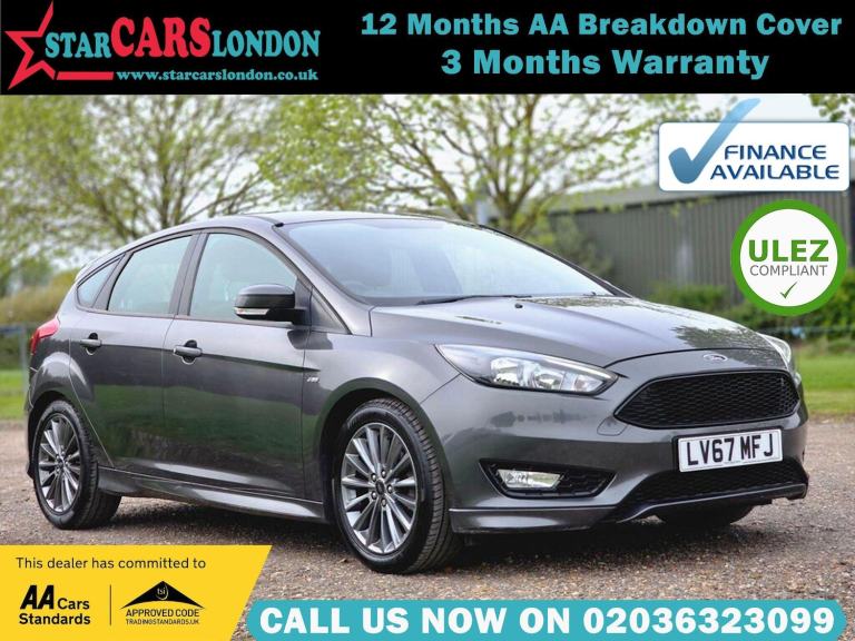 2017 Ford Focus 1.0T EcoBoost ST-Line Auto Euro 6 (s/s) 5dr HATCHBACK Petrol Automatic