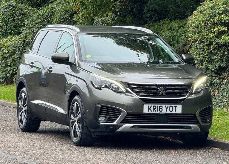 2018 Peugeot 5008 1.5 BlueHDi Allure 7 Seats Euro 6 Ulez HATCHBACK Diesel Manual