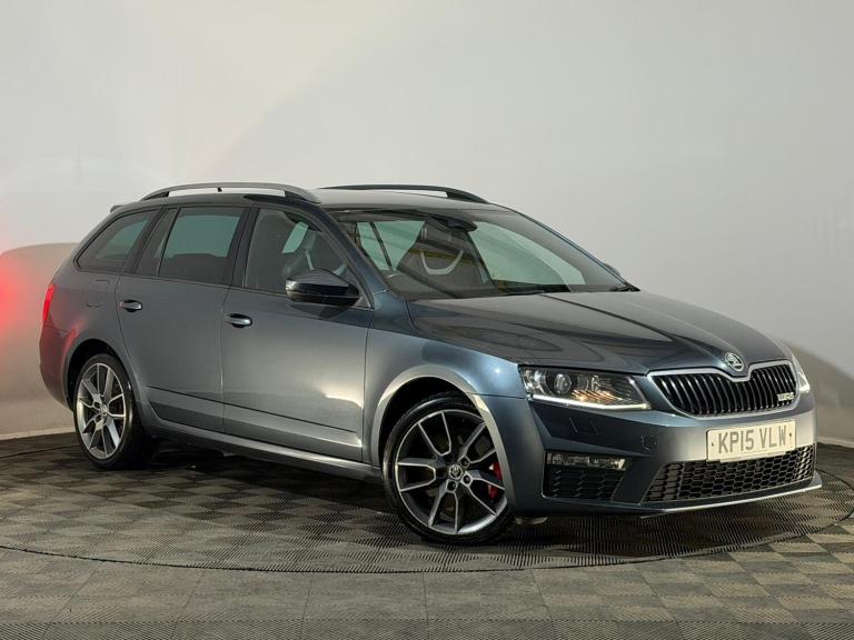 2015 SKODA OCTAVIA VRS 2.0 DIESEL TDI DSG AUTOMATIC ESTATE 2 PREV OWNERS 181 BHP