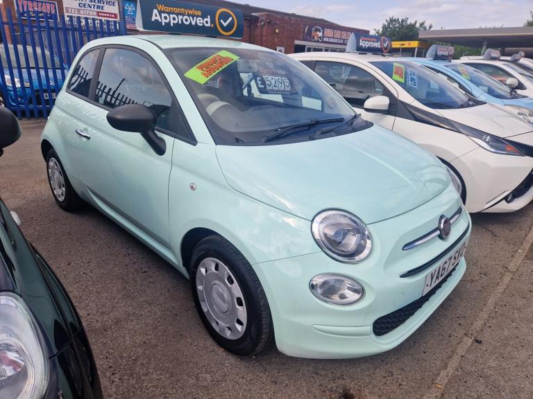 2018 FIAT 500 1.2 PETROL, 62,000, FULL SERVICE HISTORY 