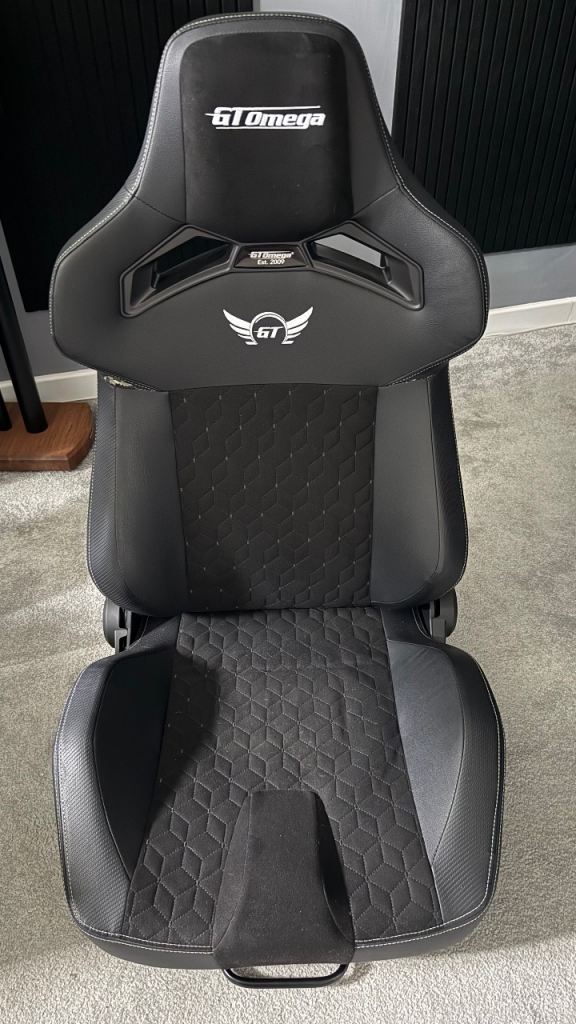GT Omega RS12 Racing Seat - PVC Carbon Edition