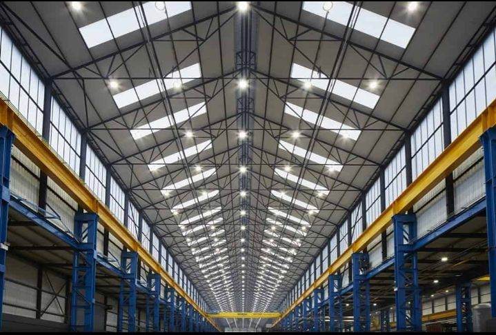 Steel roof sheets wall cladding and purlins 