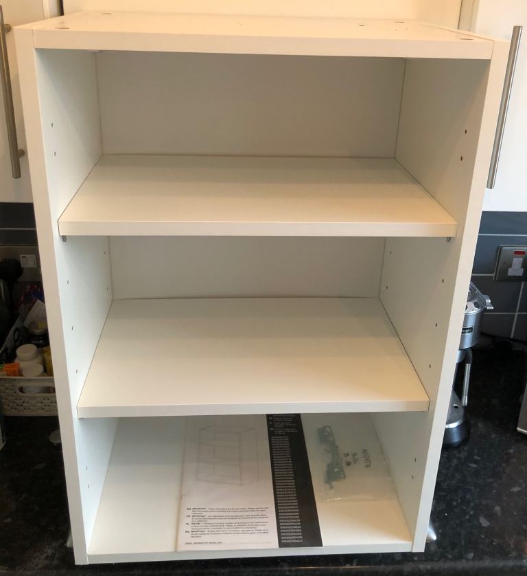 B&Q Caraway Kitchen Wall Cabinet. 50cm wide.