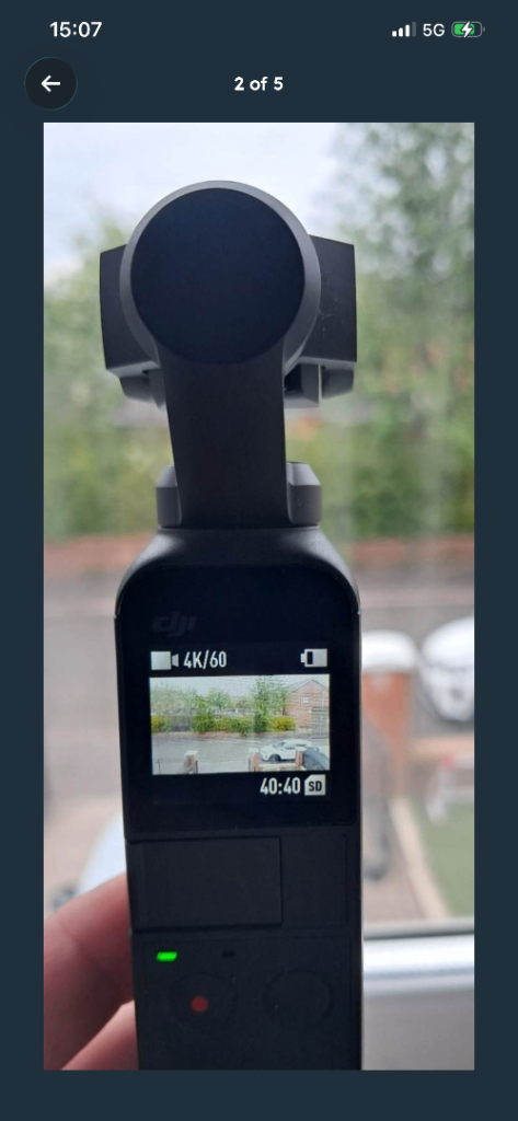 DJI Osmo Pocket Camera with Accessories – Good Condition