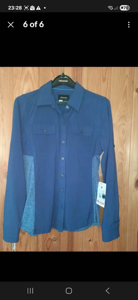 Marmot ladies medium shirt