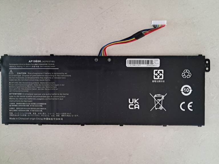 Laptop battery for Acer Aspire 3 A314 A315 A317 5 A514-53 A515-56 series AP19B8K