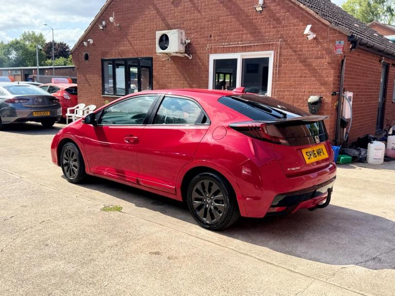 2016 Honda Civic 1.4 i-VTEC S Euro 6 (s/s) 5dr HATCHBACK Petrol Manual
