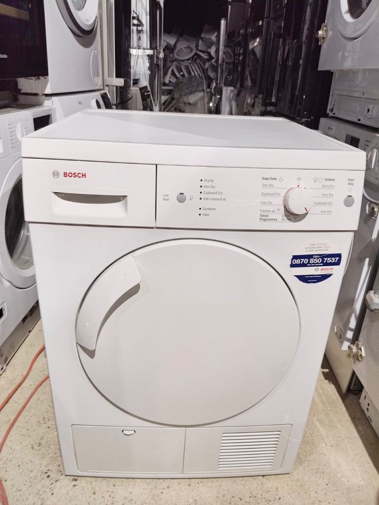 Bosch 10kg condenser dryer just plug in no need extra pipe