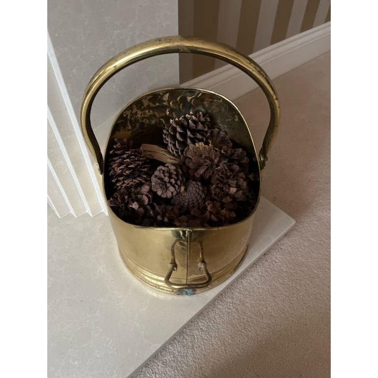 Brass scuttle
