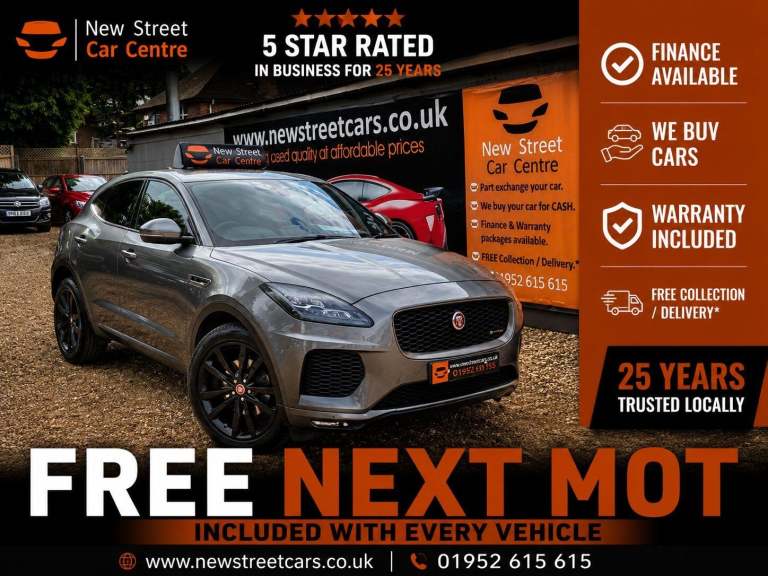 2020 Jaguar E-Pace 2.0 D150 R-Dynamic S Euro 6 (s/s) 5dr ESTATE Diesel Manual