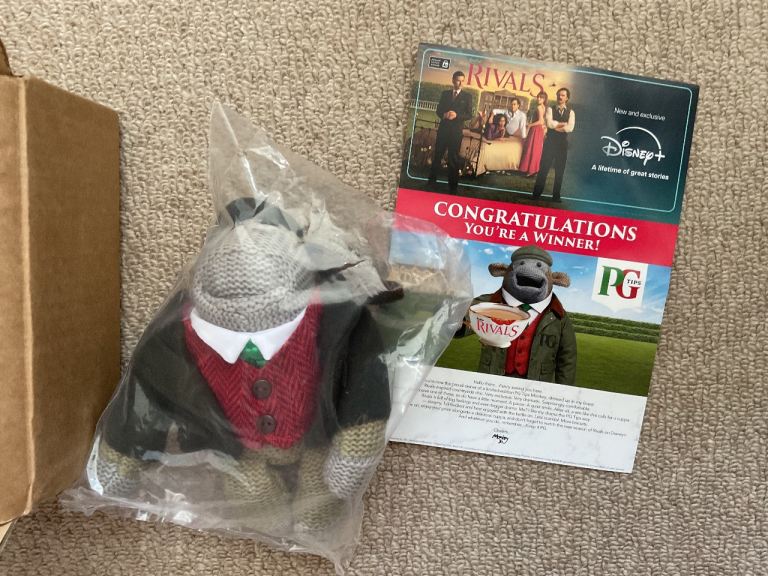 PG Tips The Rivals rare monkey