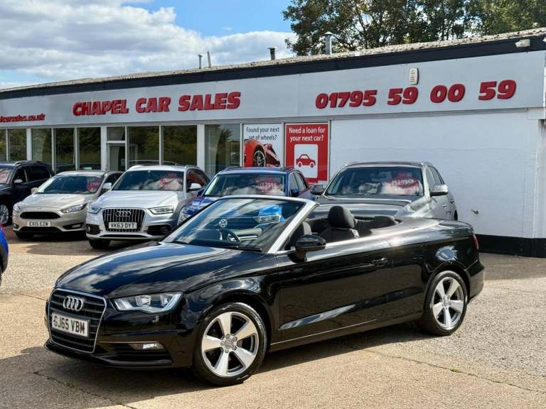 2015 Audi A3 Cabriolet 1.6 TDI Sport Euro 6 (s/s) 2dr CONVERTIBLE Diesel Manual