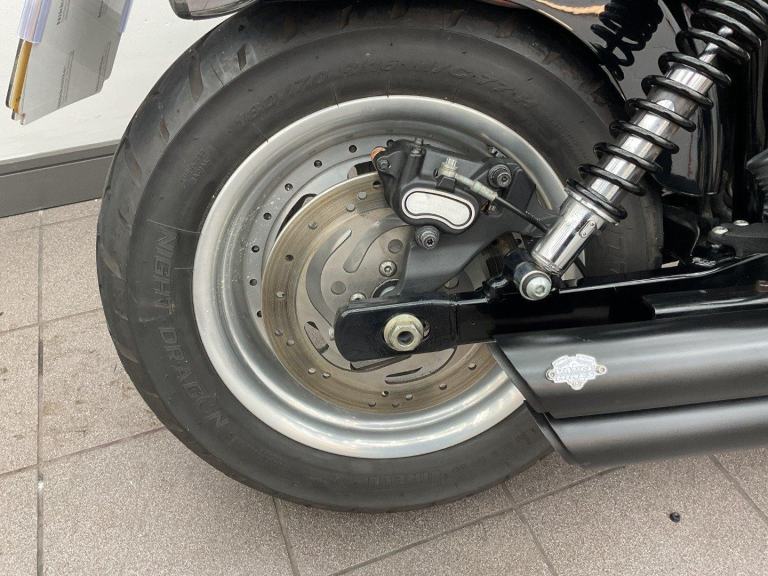 HARLEY-DAVIDSON DYNA FXDF FAT BOB BLACK 2008 08 REG 14,698 MILES, 1584CC
