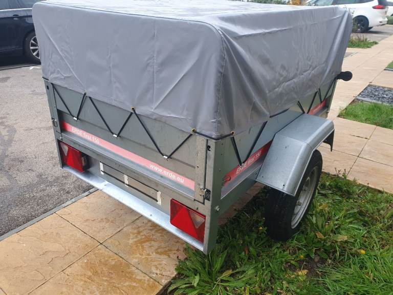 Erde First 150 Trailer with New high frame and cover 
