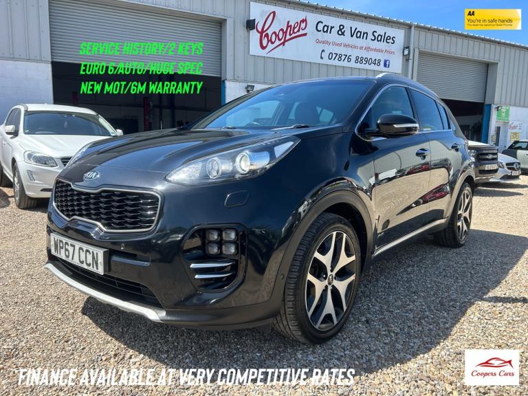 2017 Kia Sportage 1.6T GDi GT-Line S 5dr DCT Auto [AWD] ESTATE Petrol Automatic