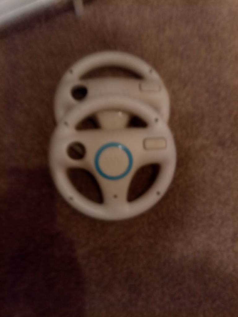 image for Wii Driving wheel controllers x2 Retro gaming