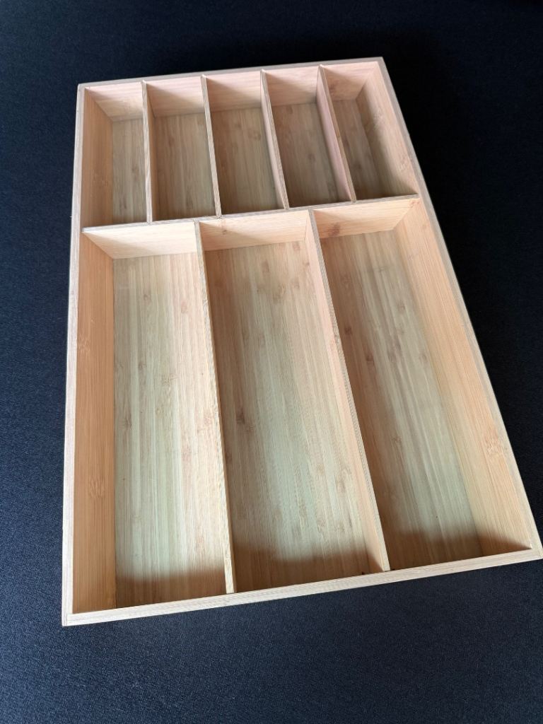 Ikea Uppdatera Cutlery Tray bamboo 32x50cm