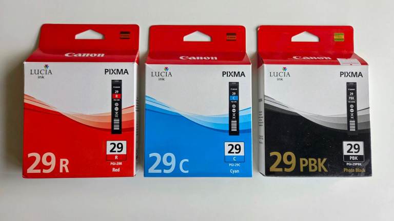 Original Lucia inks for Canon Pixma PRO-1