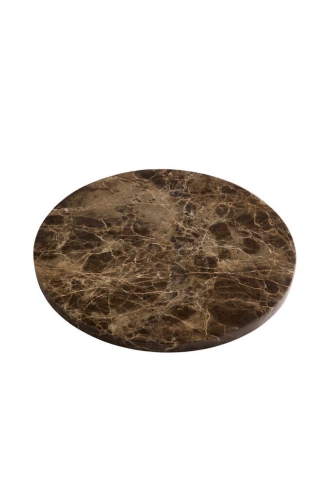 Round marble chopping board