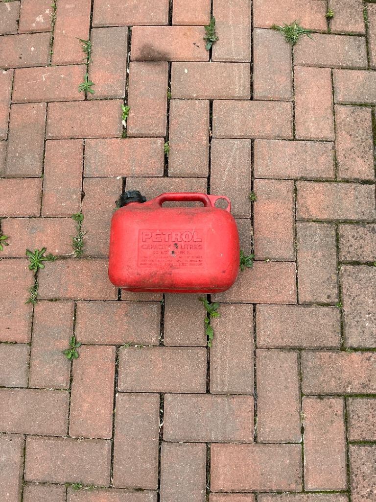 Red 5L Plasti-Can Fuel Container