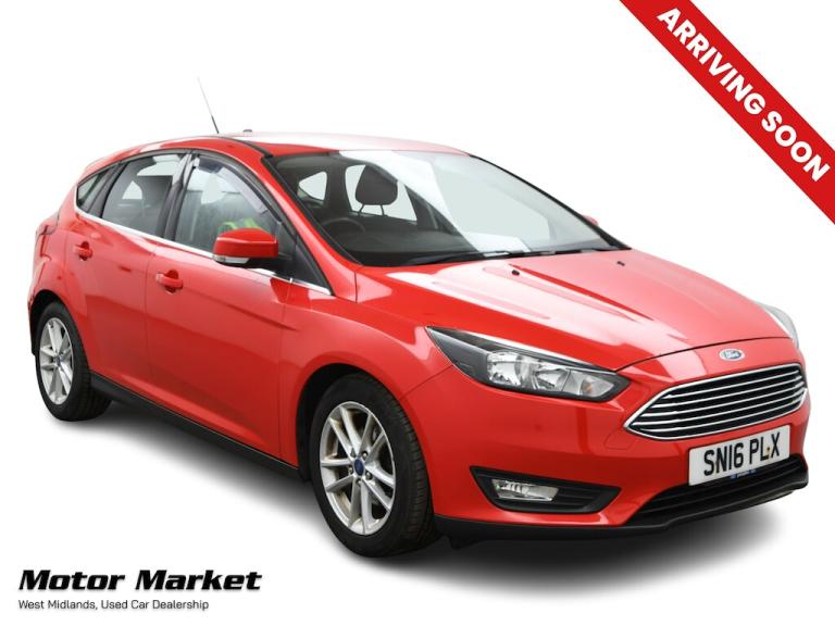 2016 Ford Focus 1.0 EcoBoost 125 Zetec 5dr HATCHBACK Petrol Manual