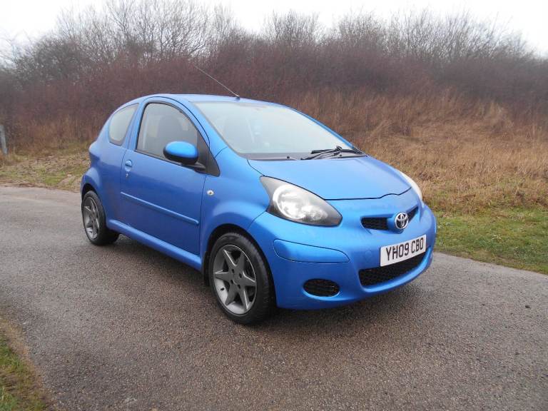 TOYOTA AYGO 1.0 VVTI BLUE EDITION 2009 £20 ROAD TAX 82K MILES BARGAIN ONLY £1250 *LOOK* PX/DELIVERY