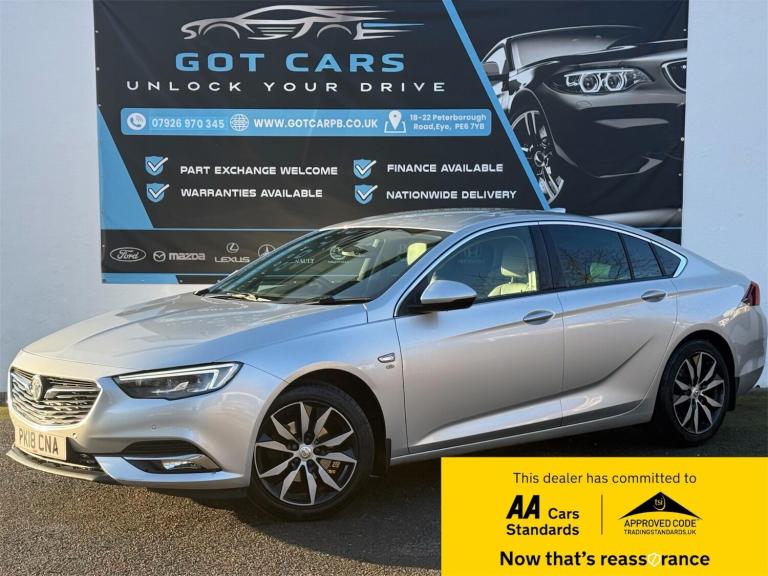2018 Vauxhall Insignia 1.5T Elite Nav 5dr Auto HATCHBACK PETROL Automatic