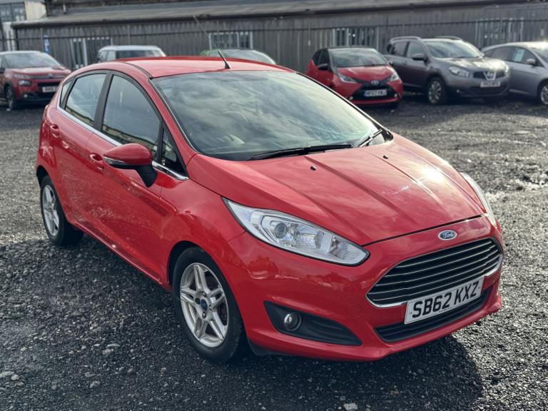 FORD FIESTA 1.3 Zetec Red Manual Petrol 2012
