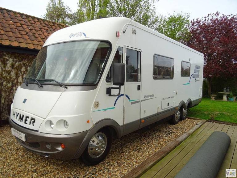 Hymer Hymermobil 754 2002 5 Berth twin axle 