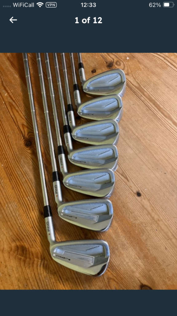 Ping blueprint s irons x flex