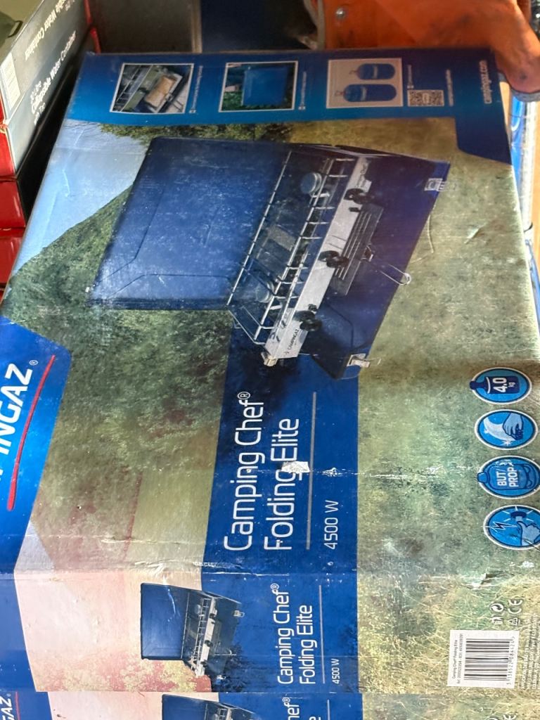Camping chef folding elite cooker 