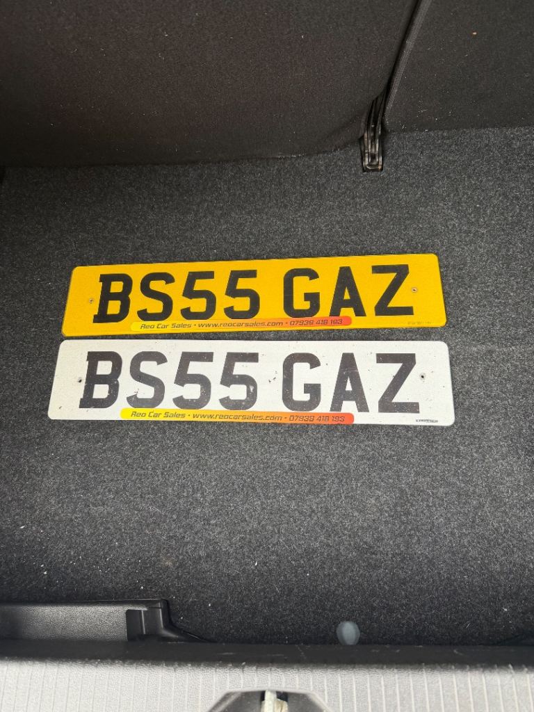 Cherished number plate