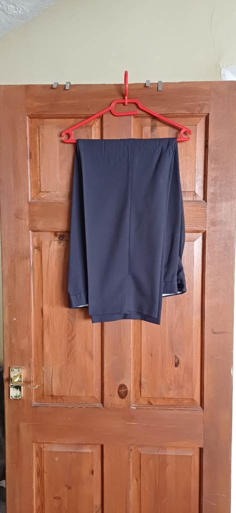 Trousers 38w  29 leg navy