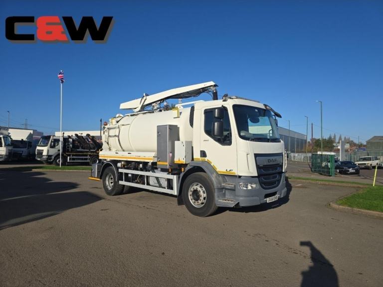 DAF 2018(68)FA LF260 4x2 18T Whale Tanker - 139,000Kms