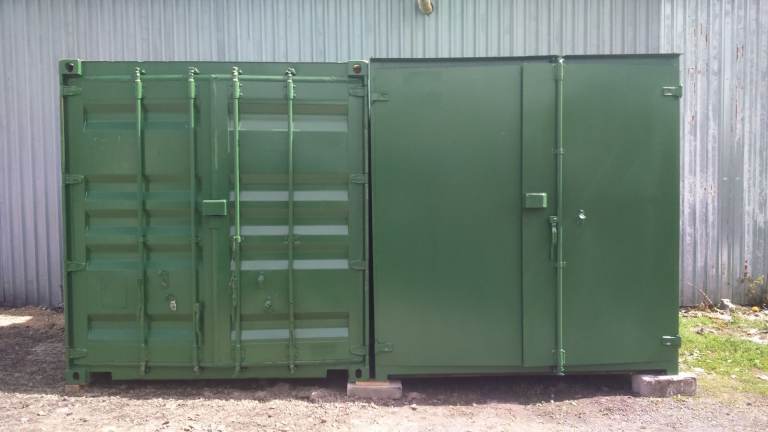 10ft x 8ft Container Storage. Quiet area (WN6 Wigan Appley Bridge) w/ CCTV + 24 hour access 