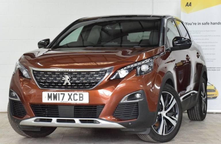 2017 Peugeot 3008 1.2 PureTech GT Line SUV 5dr Petrol Manual Euro 6 (s/s) (130 ps) HATCHBACK Petr...