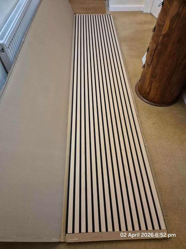 Slatted Acoustic Wall Panel
