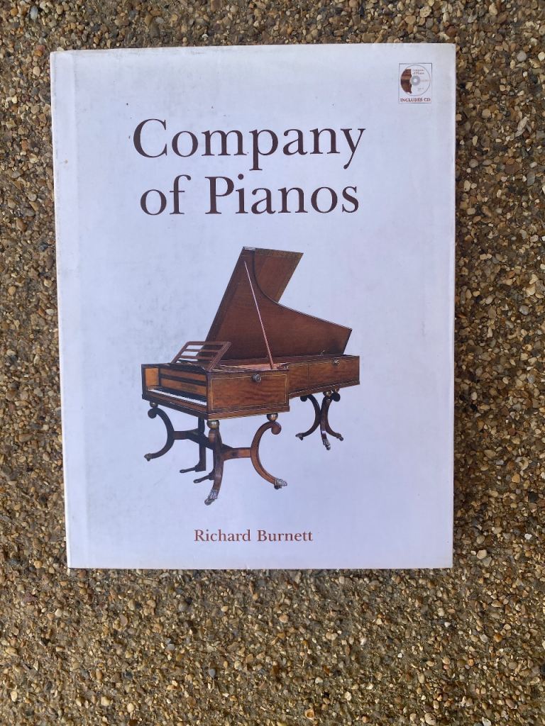 Company of Pianos by Richard Burnett Book – Good Condition
