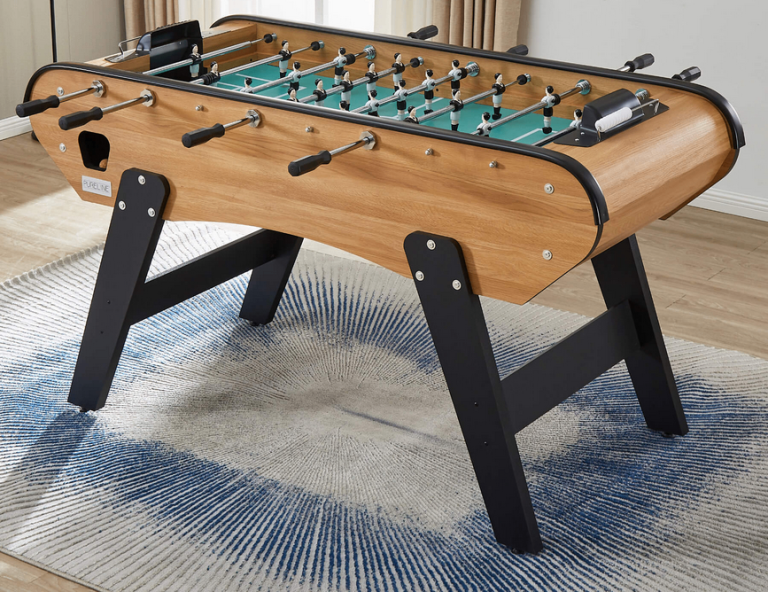 New Football Table - Brown Wood Finish