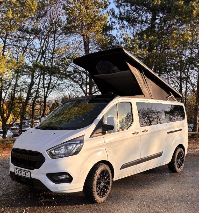Ford, TRANSIT CUSTOM, 4 berth camper 2021, Manual, 1996 (cc)