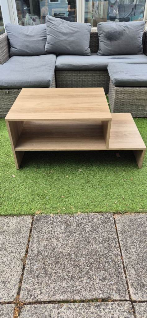Ikea Holmerud coffee table, oak effect, 90x55 cm - like new