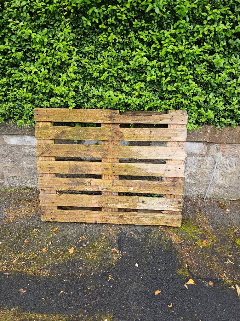Wooden Pallet – Used Condition, Ready for Projects