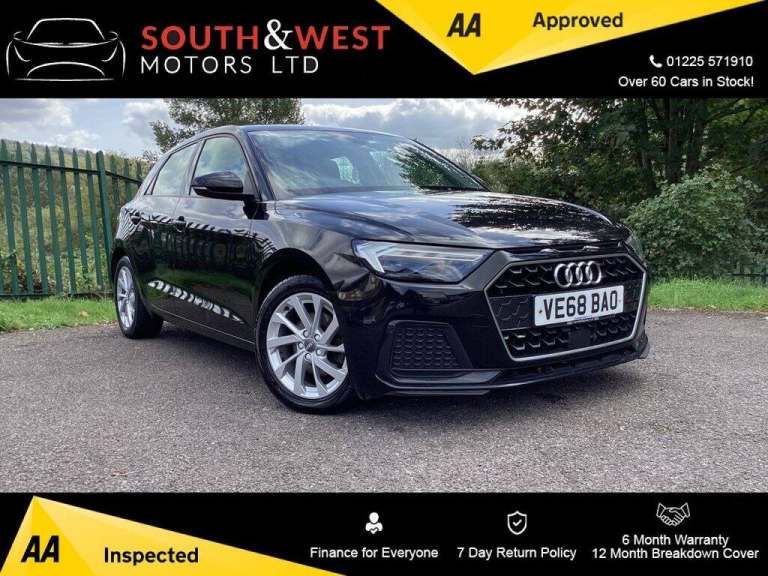 2019 Audi A1 1.0 TFSI 30 Sport Sportback 5dr Petrol Manual Euro 6 (s/s) (116 ps) Hatchback Petrol...