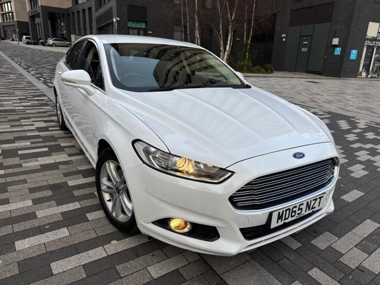 2015 FORD MONDEO TITANIUM 2.0 TDCI DIESEL 6 SPEED MANUAL WHITE 5dr HATCHBACK 