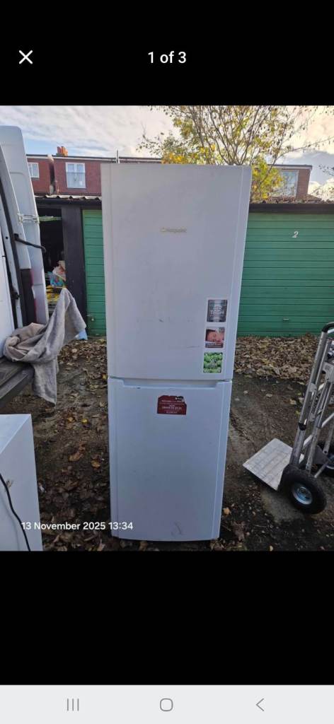 Hotpoint fridge freezer 185×60cm