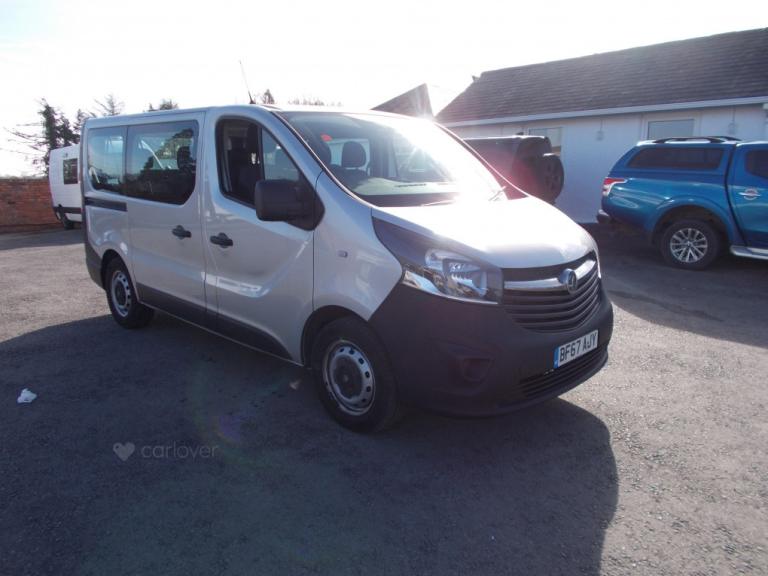 2017 Vauxhall Vivaro 2900 1.6CDTI 95PS ecoFLEX H1 Combi 9 Seat MPV DIESEL Manual